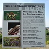 Informationstafel zum Trockenmauerprojekt