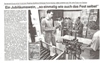 Zeitungsartikel zum Jubilumswein anlsslich der 750-Jahrfeier von Stetten